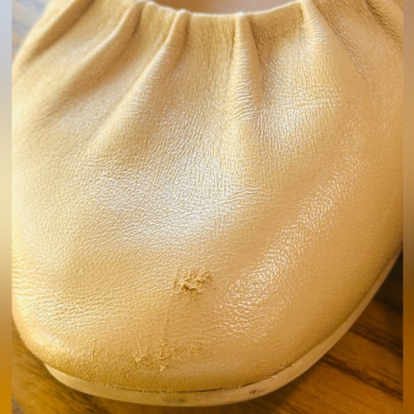 Cole Haan Nude Leather Ballet Flats (shoe17) - Picture 4 of 7